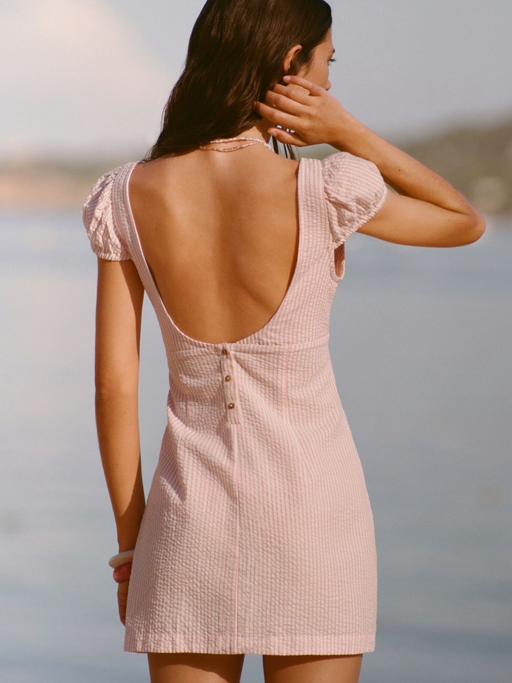 Anthropologie Celenadine Flamingo Mini Dress Size small new SOLD OUT - Picture 2 of 2